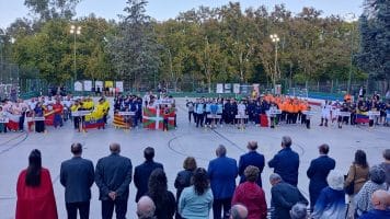 El Club Mendoza de Regatas inauguró el XI Mundial Absoluto de Pelota a Mano
