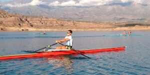 La Selección Argentina de remo necesita autorización para entrenar en Potrerillos