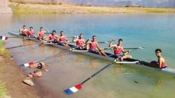 Con un marco espectacular en el Lago Potrerillos se llevo a cabo la 75° edición Regata Vendimia