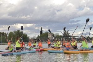 Stand Up Paddle en Sede El Torreón bajo la gestión visionaria del presidente Jorge Aguirre Toum