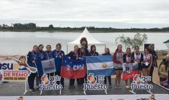 Éxito del Club Mendoza de Regatas en el Campeonato Sudamericano de Remo Sub 16