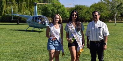 Reinas de la Vendimia surcarán los cielos de Mendoza en un vuelo de ensueño